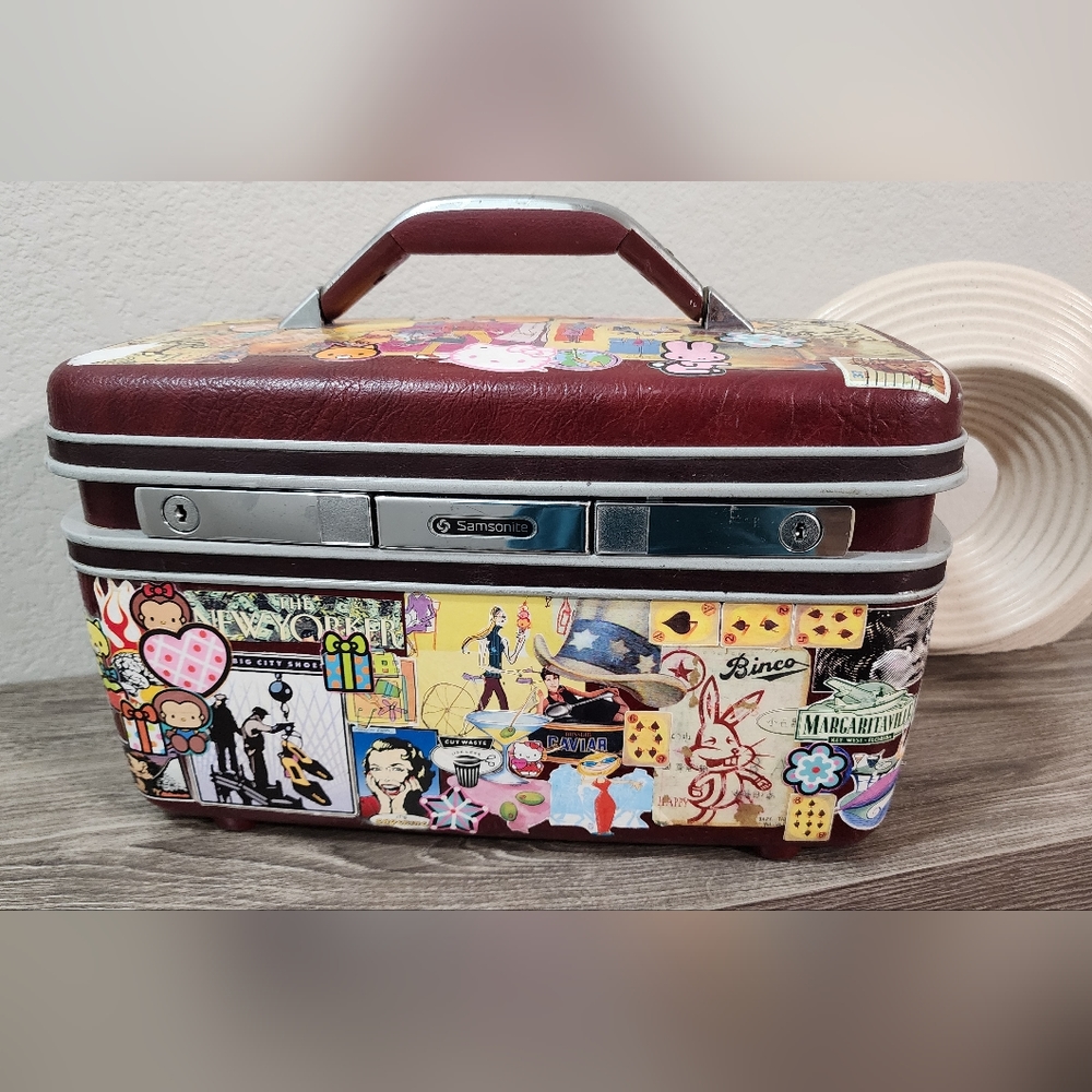 Vintage Samsonite Train Case
